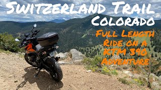 Switzerland Trail in Boulder County, Colorado | Motorcycle ride on a KTM 390 Adventure