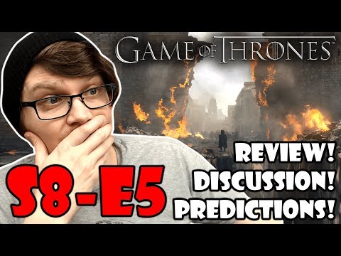 GAME OF THRONES - S8 E5 "The Bells" Review! Discussion! Predictions! (SPOILERS!!!)