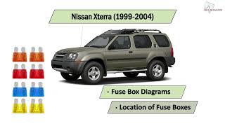 Nissan Xterra (1999-2004) Fuse Box Diagrams