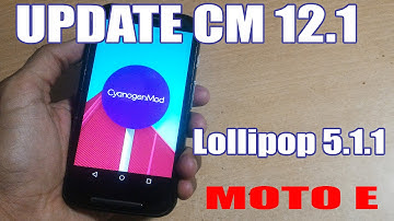 How to Update CyanogenMOD 12.1 in MOTO E (1st Gen) to Latest Version