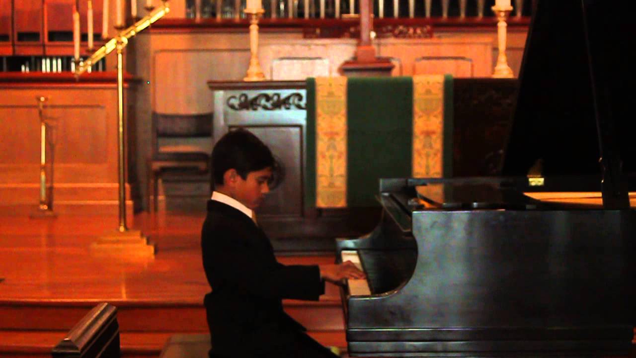 Eric Spring 2013 Piano Concert - YouTube