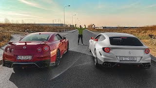 Ferrari FF (660koni) VS Nissan GTR! screenshot 3