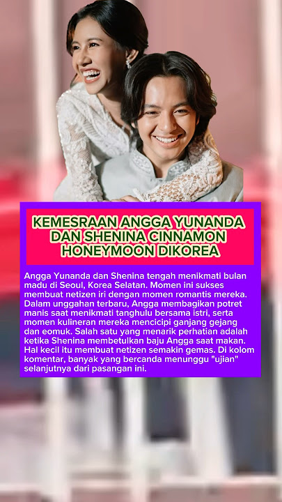 Honeymoon dikorea#shorts #anggayunanda #artis #ftv #trending #viralvideo #korea #honeymoon #short