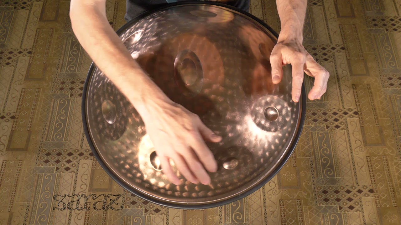 Saraz Handpan D Minor - G Pygmy ( Stainless Steel )
