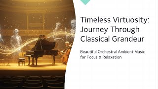 Timeless Virtuosity: Journey Through Classical Grandeur | Orchestral Ambient Music for Relaxation