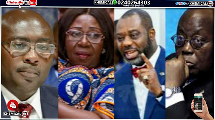 AUDIO LEAKED! Akufo Addo Rejécts Napo-Bawumia to Pick Fremah Opare: Ken Agypong gōes añgry