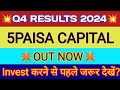 5paisa q4 results  5paisa share latest news  5paisa capital share news  5paisa capital results