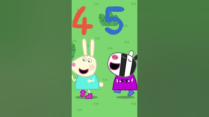 Counting To Ten With Peppa Pig!