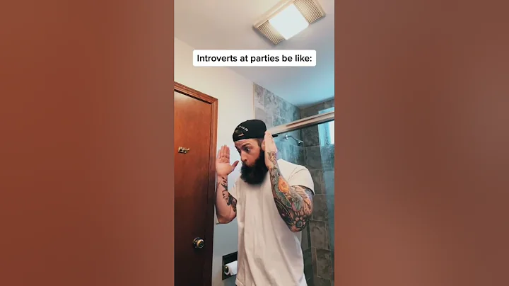Introverts at parties be like 😳 #shorts