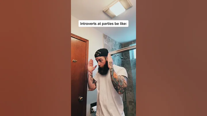 Introverts at parties be like 😳 #shorts