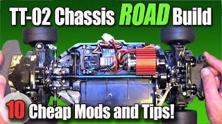 How To Build a Tamiya TT02 for ROAD - 10 Low-Cost Hop-Ups, Mods & Tips!