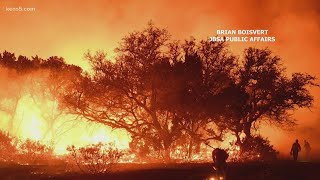 'Cause of the fire is under investigation' | Brush fire at JBSA-Camp Bullis now 70% contained