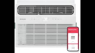 Frigidaire 12,000 BTU Smart Window Air Conditioner with Wi Fi, Cools Up to 550 Sq  Ft , Remote Smart Window Air Conditioner