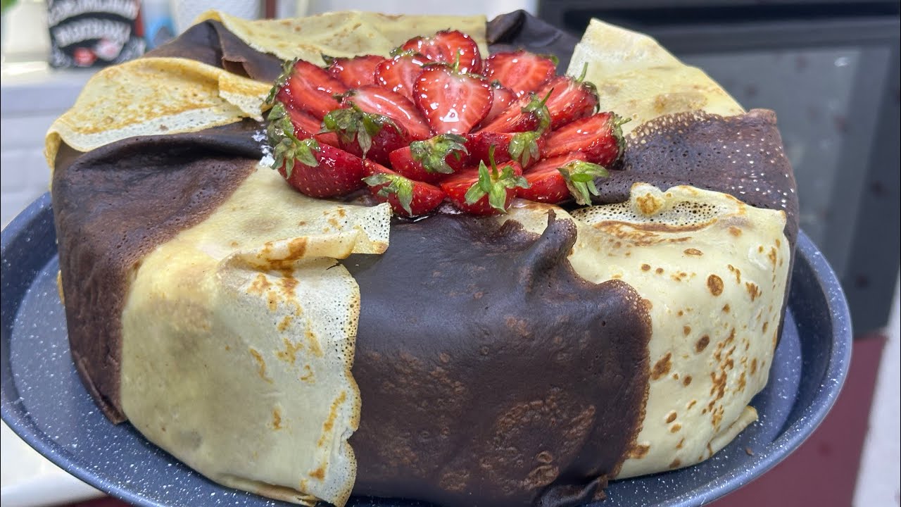 🔴YAYIN 🔴ən ləzzətli tortlarından Dondurma dadında 🔴BLİNÇİK TORTU🔴👍😋