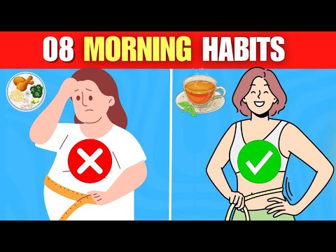 8 Morning Habits to Burn Belly Fat Fast! - YouTube