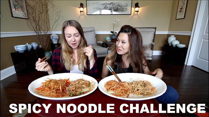 SPICY NOODLE CHALLENGE FT.  MOMMY TANG - MUKBANG
