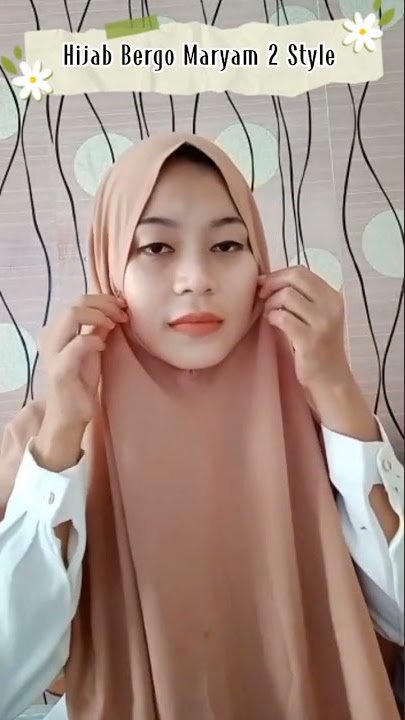 Tutorial hijab bergo maryam 2 style