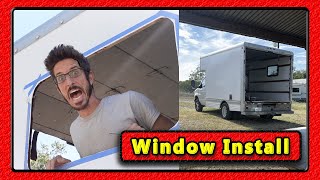 Install a Window | Box Truck Conversion