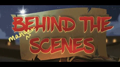 Behind The Manger Scenes Lyrics