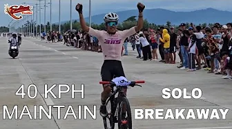 Mata sa Mata Solo Breaakaway 40 kph Maintain doble Purpos ang Plato