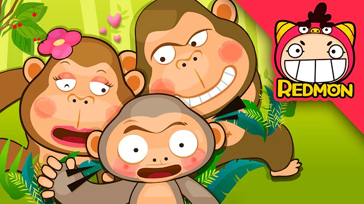 Gorilla song | Animal Songs | Nursery rhymes | RED...