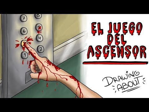 EL JUEGO DEL ASCENSOR EL RITUAL COREANO | Draw My Life (Historia de Terror)