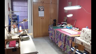 COSTURA: Os enseño mi cuarto de costura!!..(room tour)