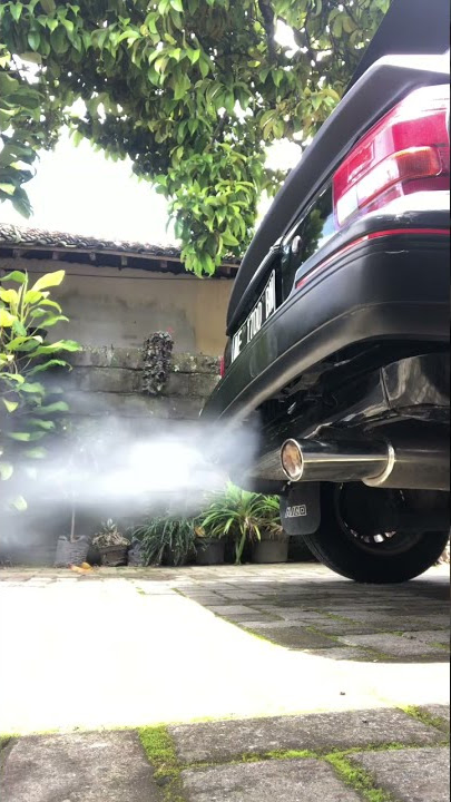 Kontrol Embun Knalpot Starko Toyota Starlet Kotak #starletkotak #muffler #short #knalpotracing