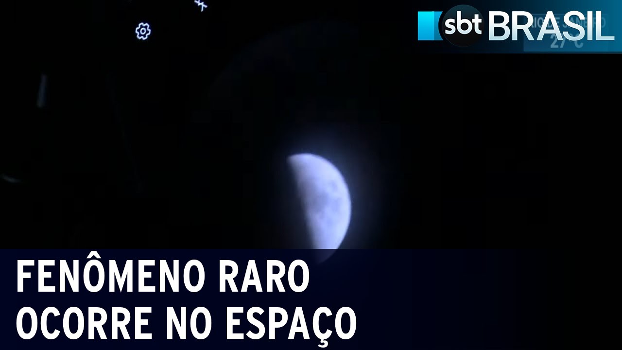 Alinhamento raro entre Júpiter e Saturno é observado a olho nu | SBT Brasil (21/12/20)