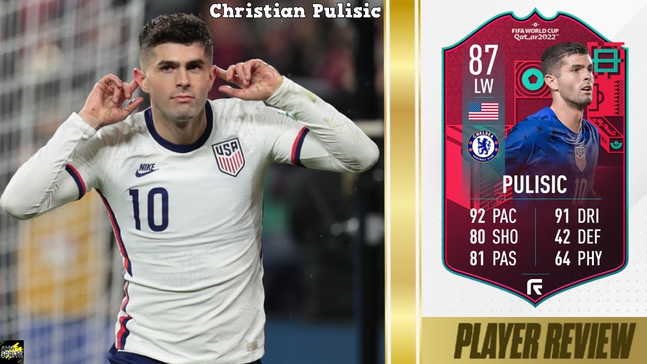 CAPTAIN AMERICA?! FIFA 23 WC PATH TO GLORY PULISIC PLAYER REVIEW | WC PATH TO GLORY 87 PULISIC