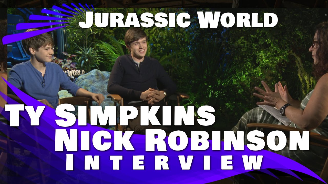 Nick Robinson and Ty Simpkins Interview:Jurassic World