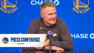 Steve Kerr on Warriors Lineup Decisions, Matchup with Heat | Dec. 27, 2023