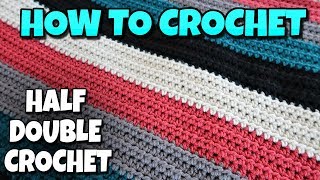 How To Crochet A Blanket | Half Double Crochet Stitch by Kristin's Crochet Tutorials 269,064 views 5 years ago 13 minutes, 10 seconds