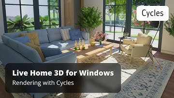 Rendering with Cycles - Live Home 3D for Windows Tutorials