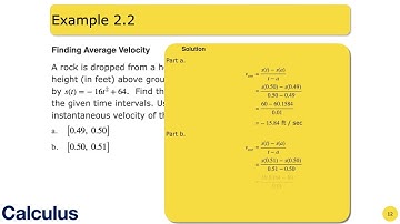 Calculus Volume 1 – Section 2.1: A Preview of Calculus