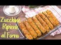 Baked stuffed zucchini - easy homemade recipe