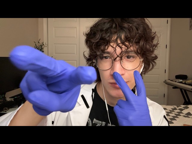 ASMR Cranial Nerve Exam (soft Spoken) 🩺💤