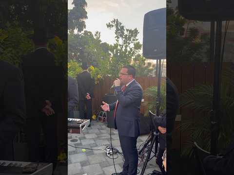 שלום ברנהולץ בחופה מרגשת 