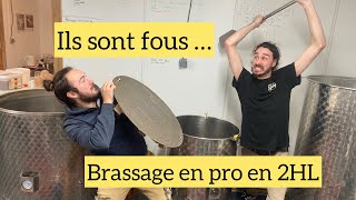 J’ai passé la journée avec MaltoLab pour un brassage en 2HL ! #brasserie #polsinelli #doubleempatage