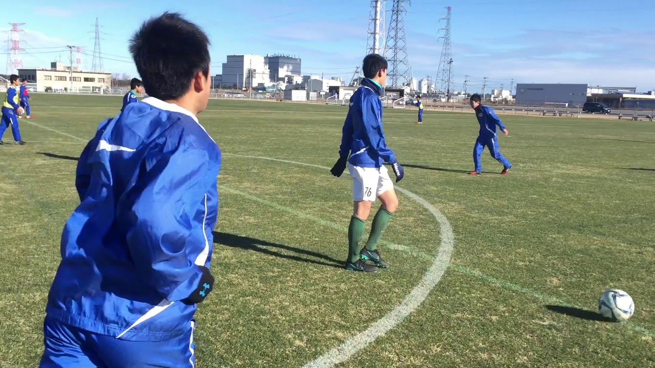 青森県の中学校サッカー部が相馬市で合宿 H29年度 福島合宿 Youtube