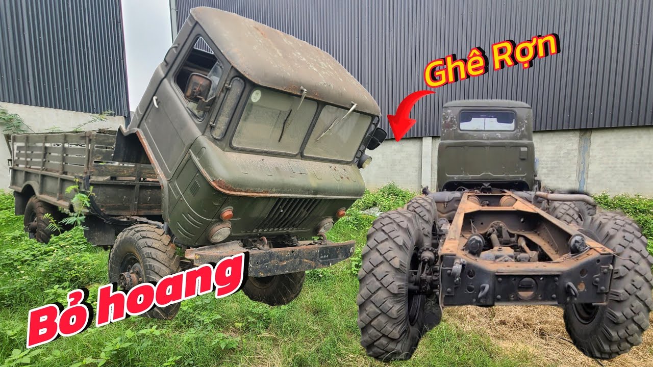ĐỘC LẠ BÍ ẨN XE GAZ 66 VÀ XE ZIL131.BỊ BỎ HOANG TRONG BÃI CỎ.TẠI LÀNG M.Ổ XE TỀ LỖ.A TUẤN TV