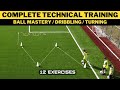 Formation technique complte  matrise du ballon  dribble  tournage  12 exercices  u12  u15