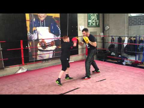 Friday Night Pad work at Jimmy Egans Boxing Academy