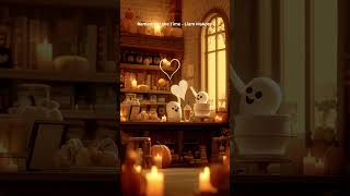 Halloween Ghost Café 🎃 ☕ Warm Autumn Magic