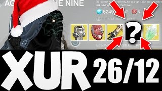 Destiny - XUR Agent of the Nine LOCATION AND ITEMS