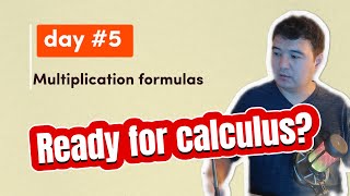 Multiplication Formulas | Refreshing Pre-Calculus Concepts | Day 5 of 30