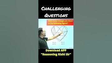 Reasoning Short Tricks || Counting of triangle Q.07 || #rishisir #shorttrick #reasoning