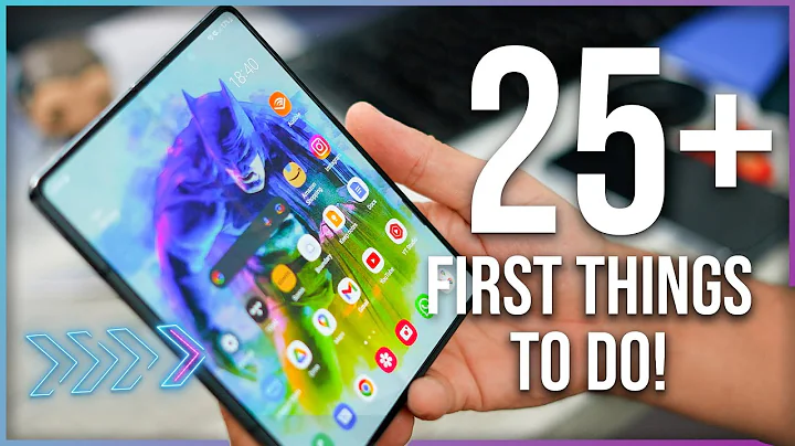 Samsung Galaxy Z fold 4 - First 25 Things To Do ( TIPS & TRICKS ) - DayDayNews