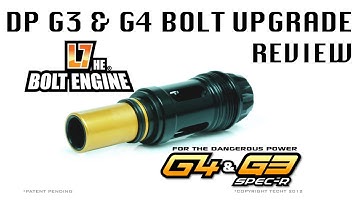 TECHT L7 Bolt Engine for the Dangerous Power G3 and G4 - Saves Air and LESS KICK!