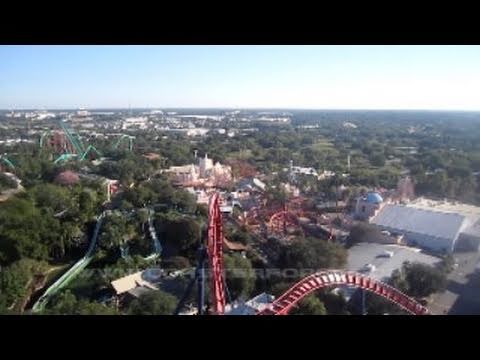 SheiKra Front Seat on-ride HD POV Busch Gardens Tampa